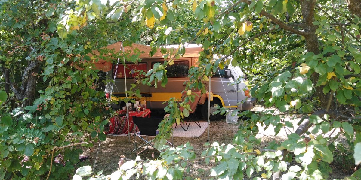 Natuurlijke camping in Kroatie