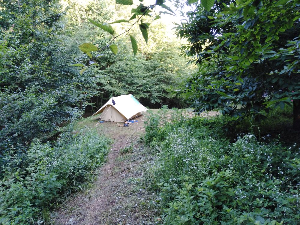 Kamperen met privacy